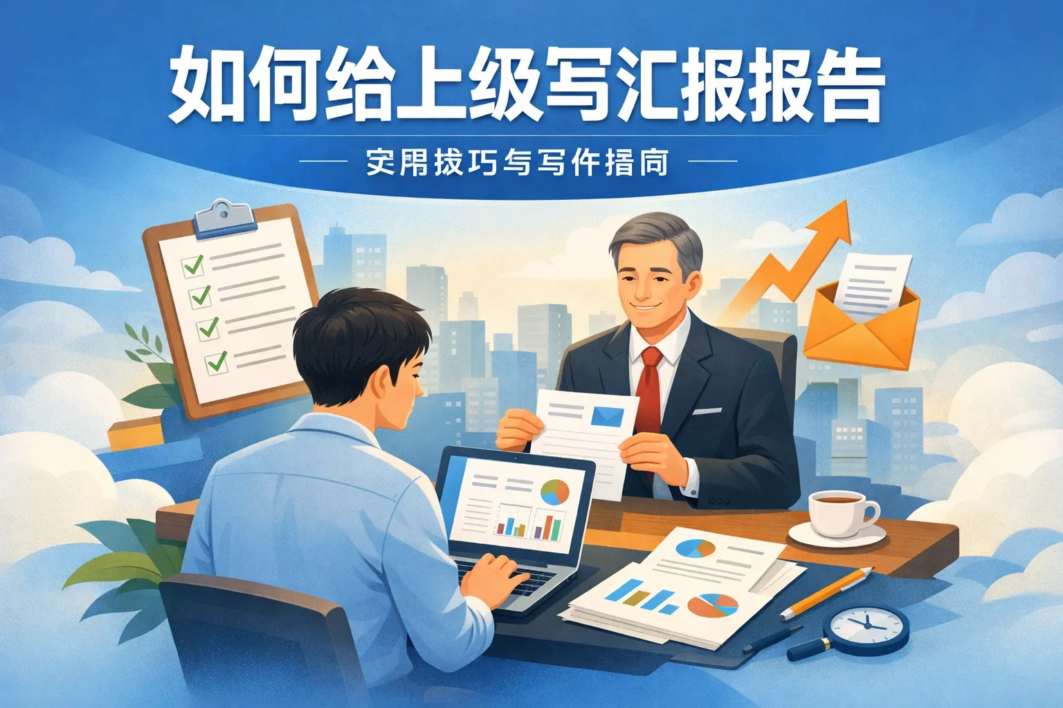 如何给上级写汇报报告