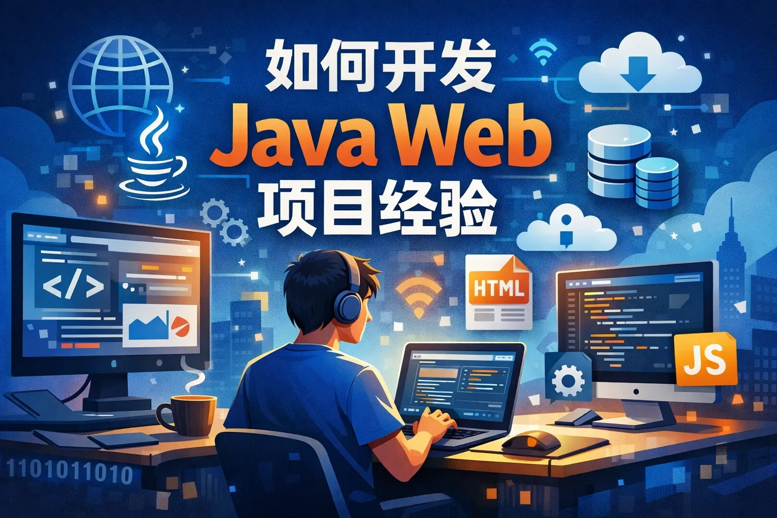 如何开发java web项目经验