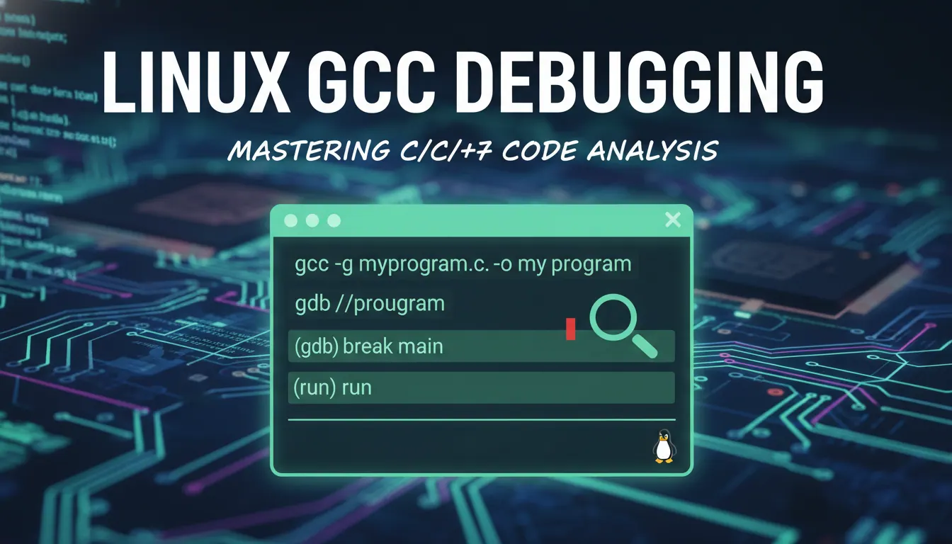linux中gcc如何debug
