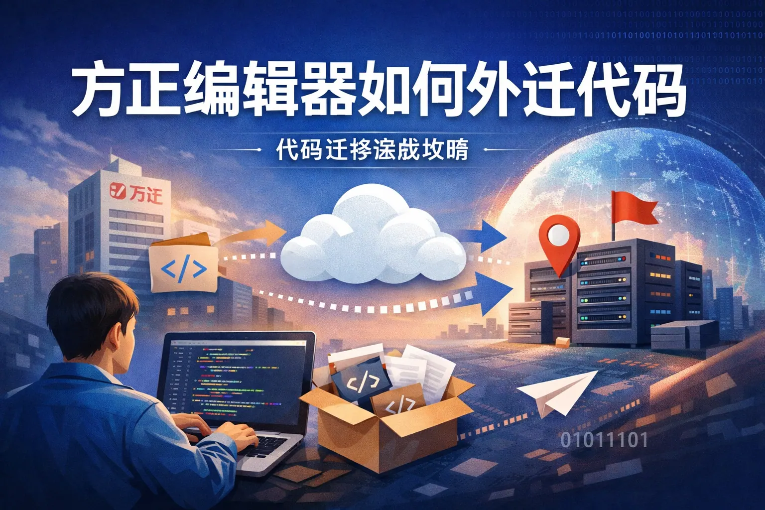 方正编辑器如何外迁代码