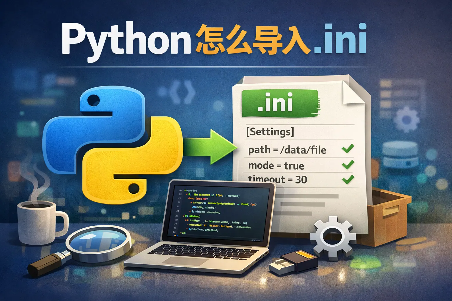 python怎么导入.ini