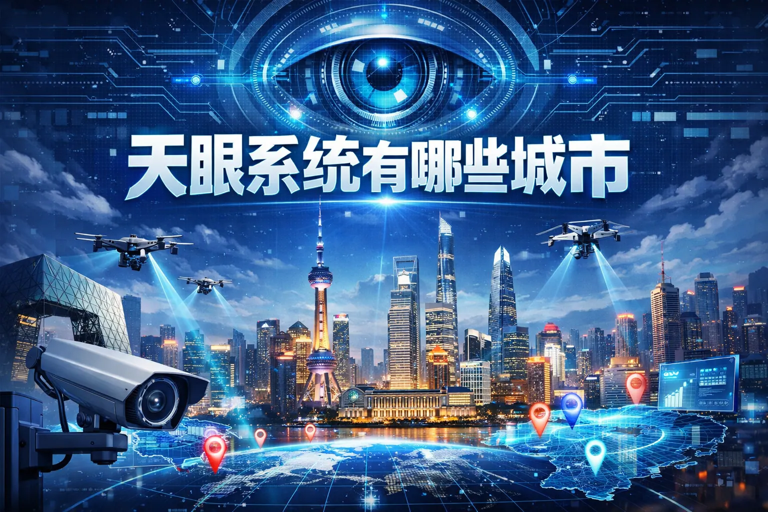 天眼系统有哪些城市