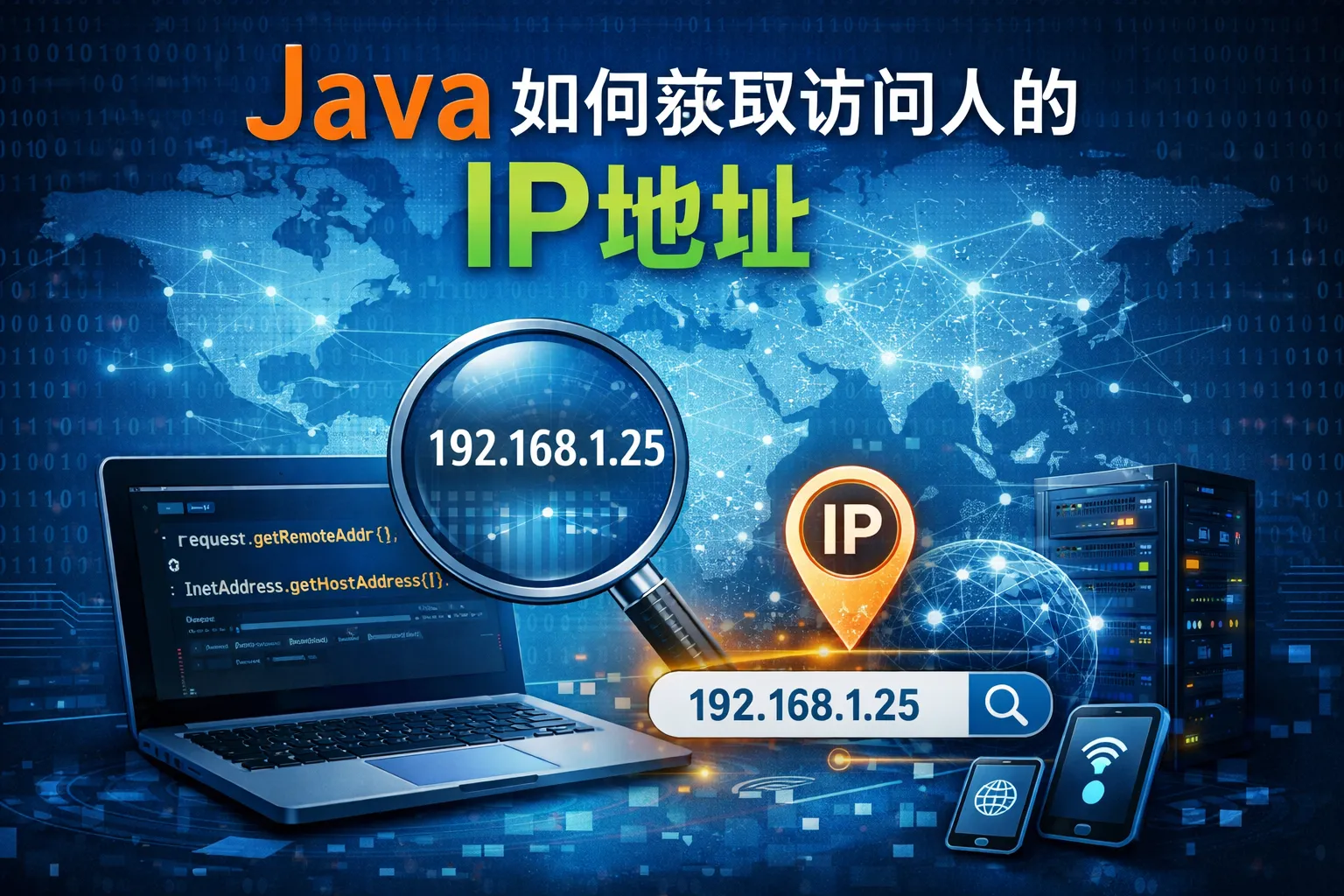 java如何获取访问人的ip地址