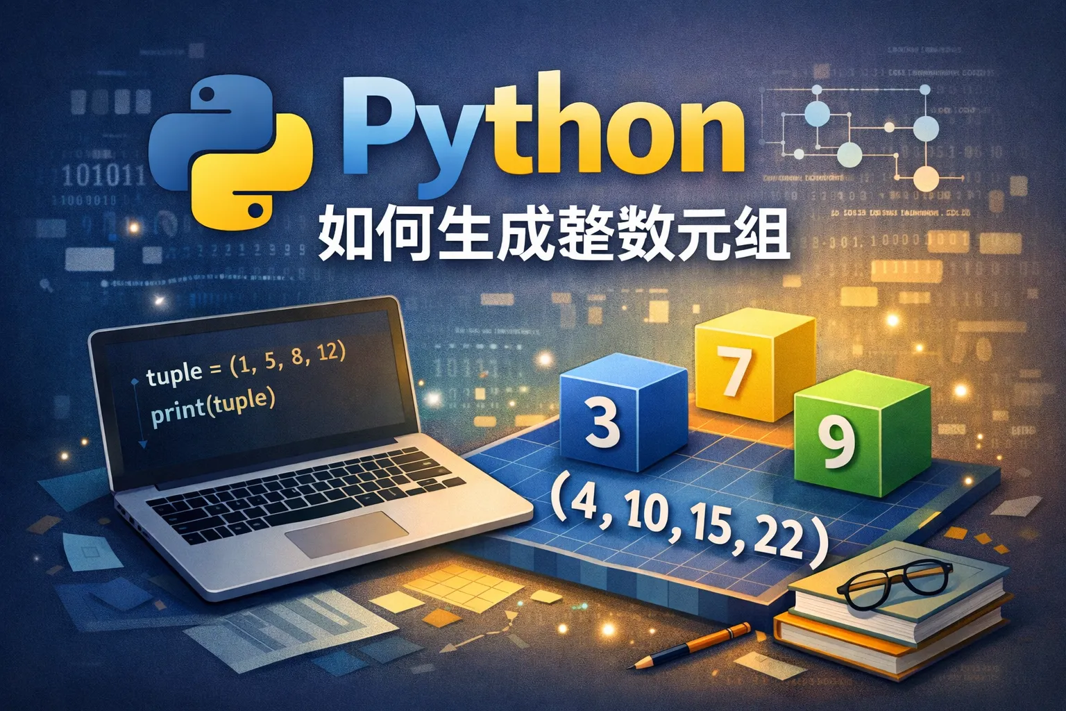 python如何生成整数元组