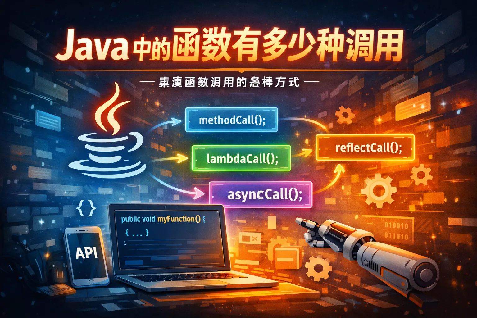 java中的函数有多少种调用