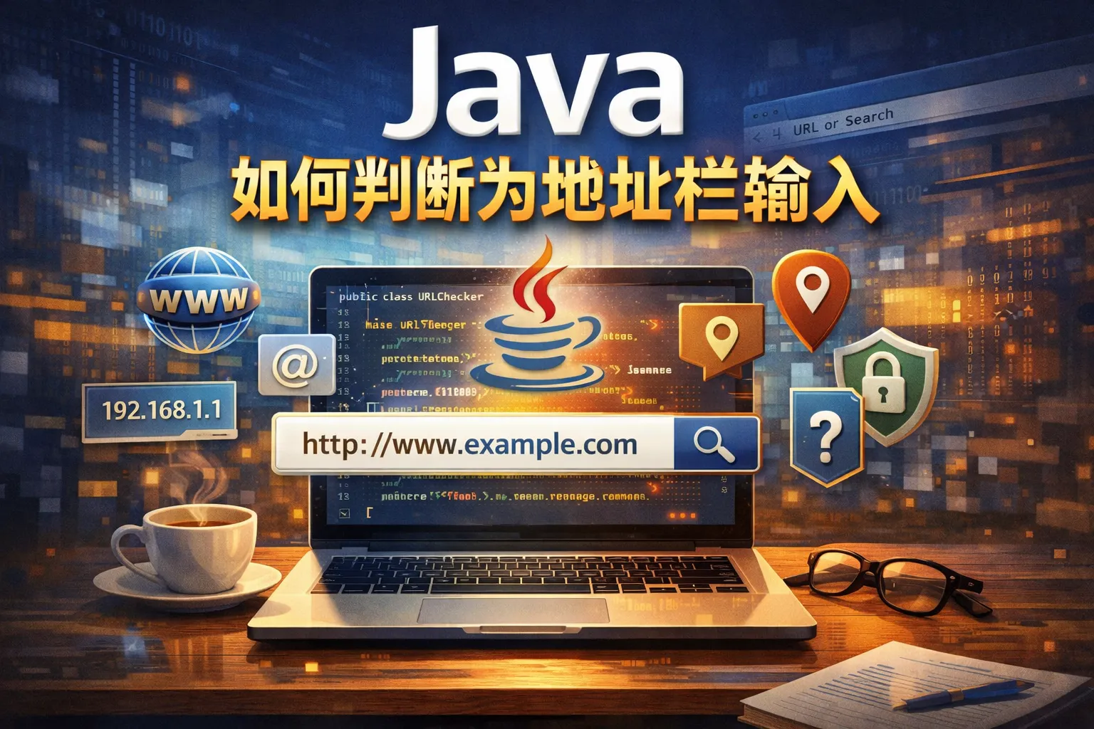 Java如何判断为地址栏输入