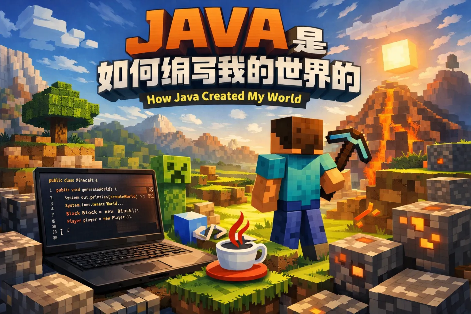 java是如何编写我的世界的