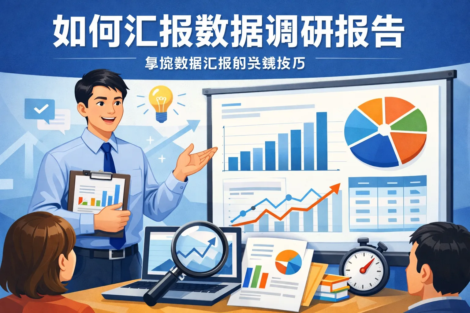 如何汇报数据调研报告