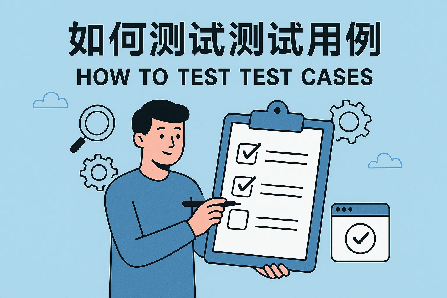 如何测试测试用例