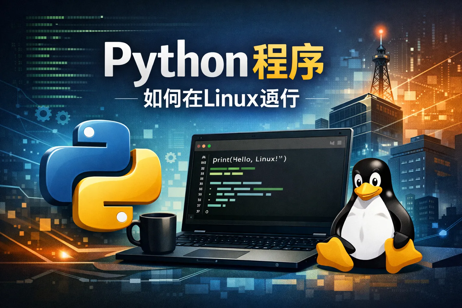 python程序如何在linux运行