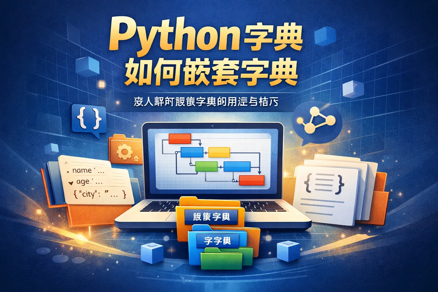 python字典如何嵌套字典