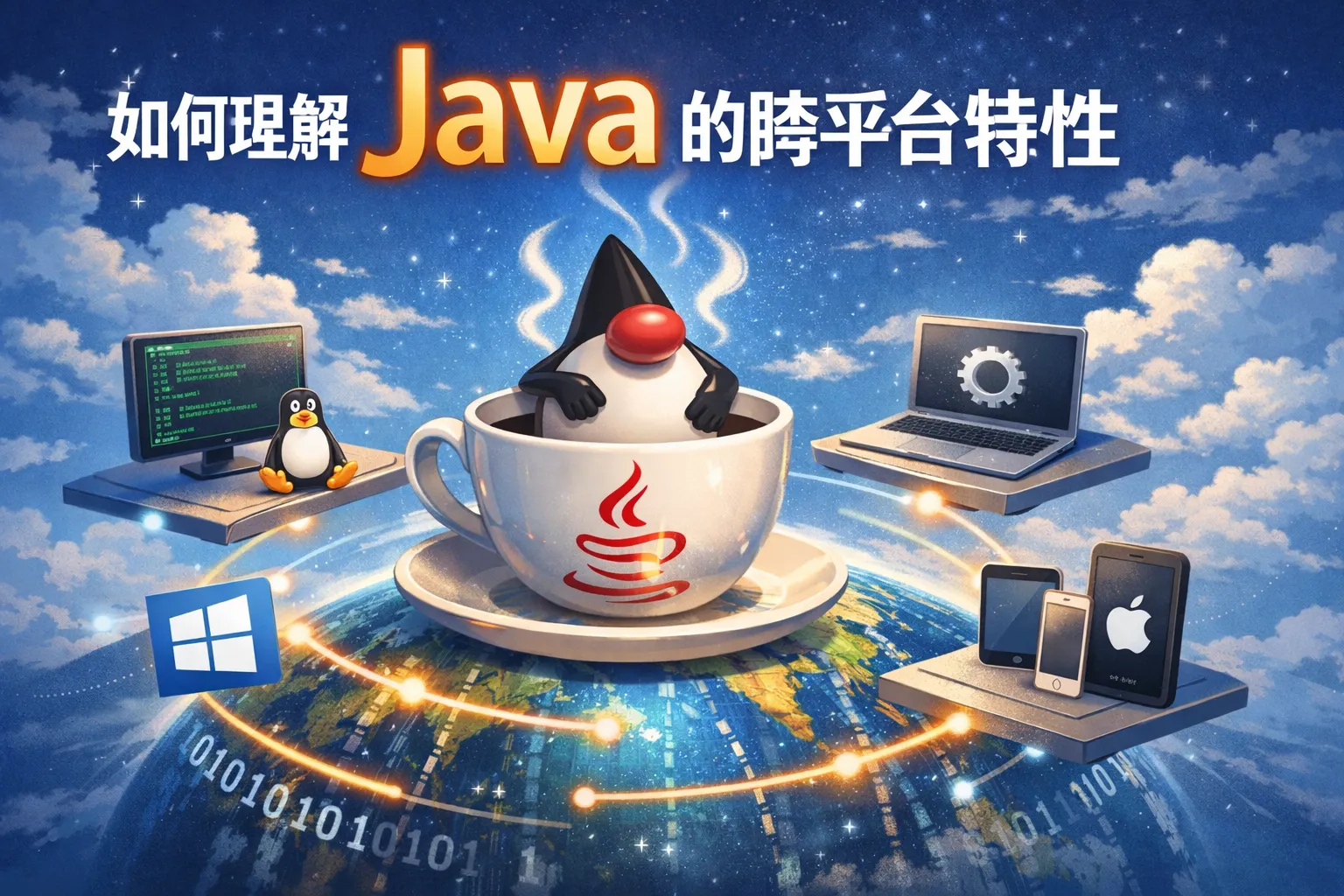 如何理解java的跨平台特性