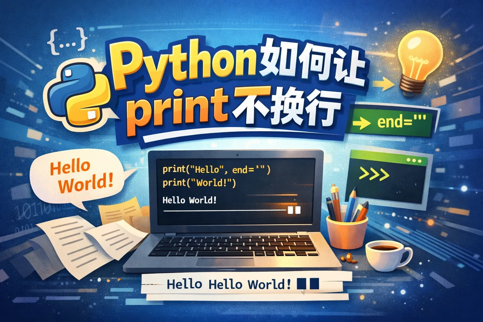 python如何让print不换行