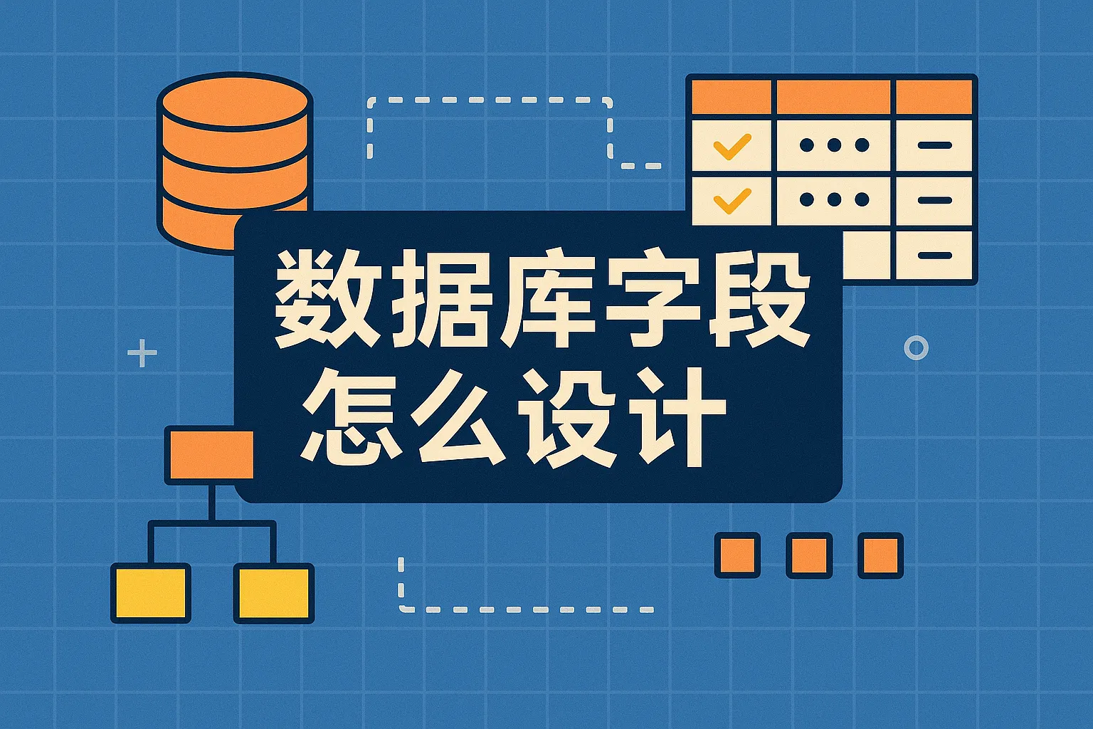 数据库字段怎么设计