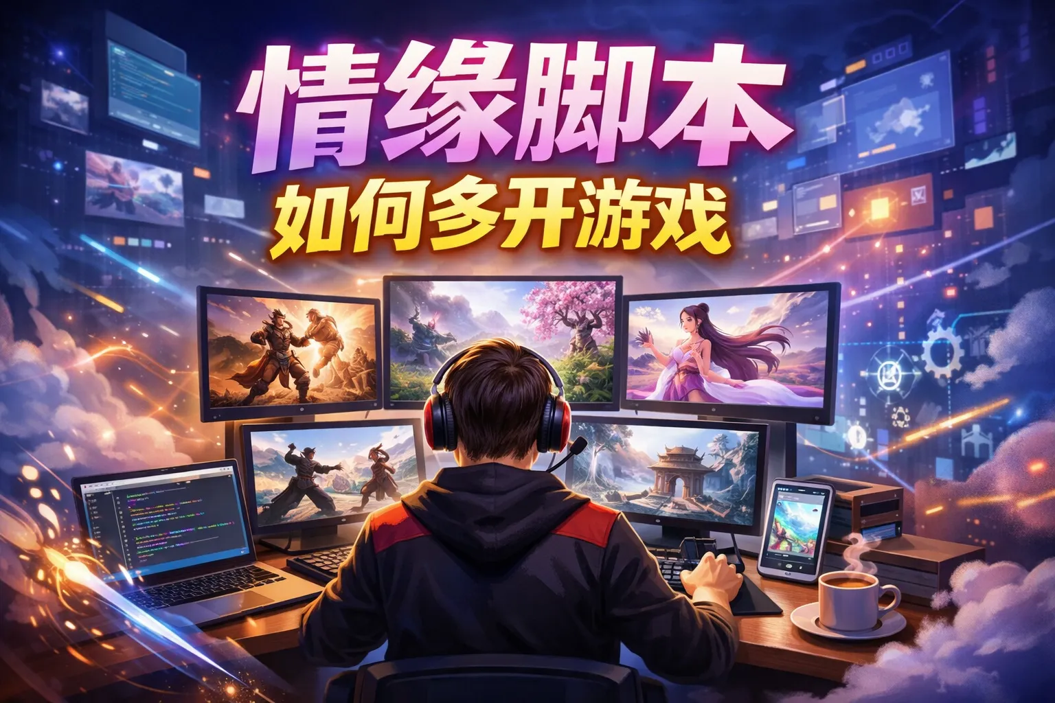 情缘脚本如何多开游戏