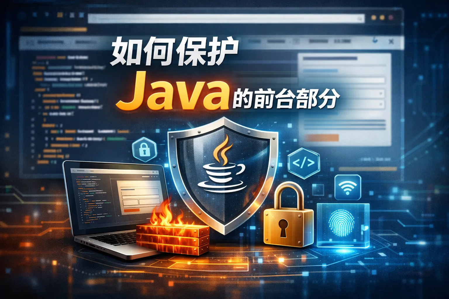 如何保护java的前台部分