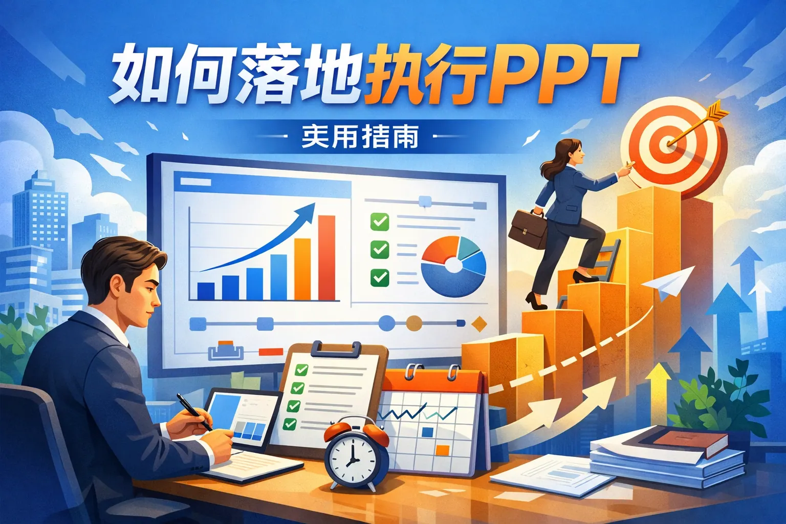 如何落地执行PPT