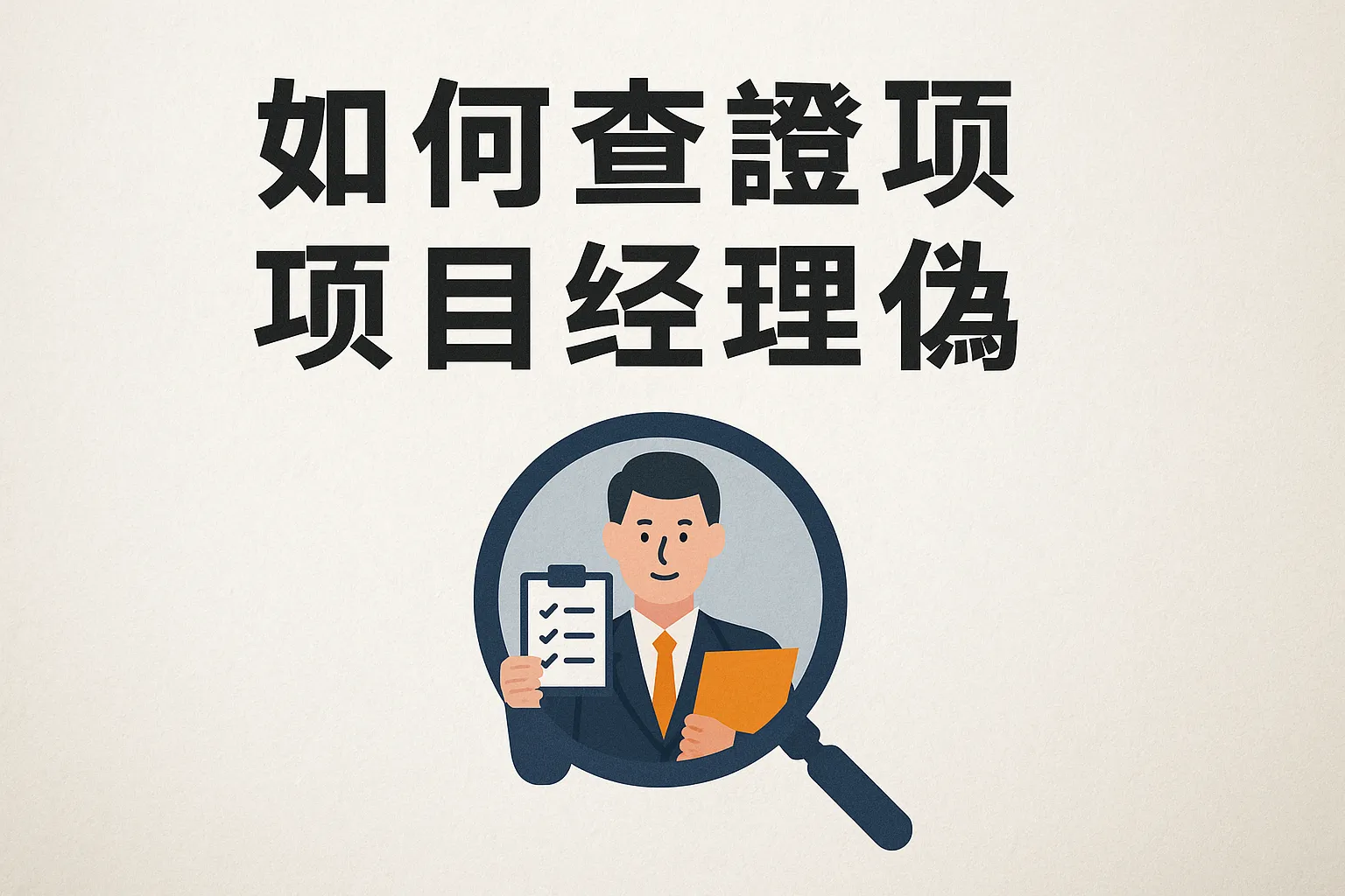 如何查证项目经理真伪