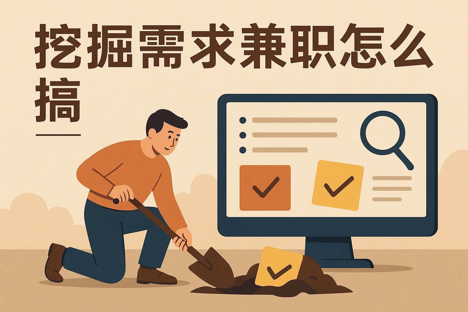 挖掘需求兼职怎么搞