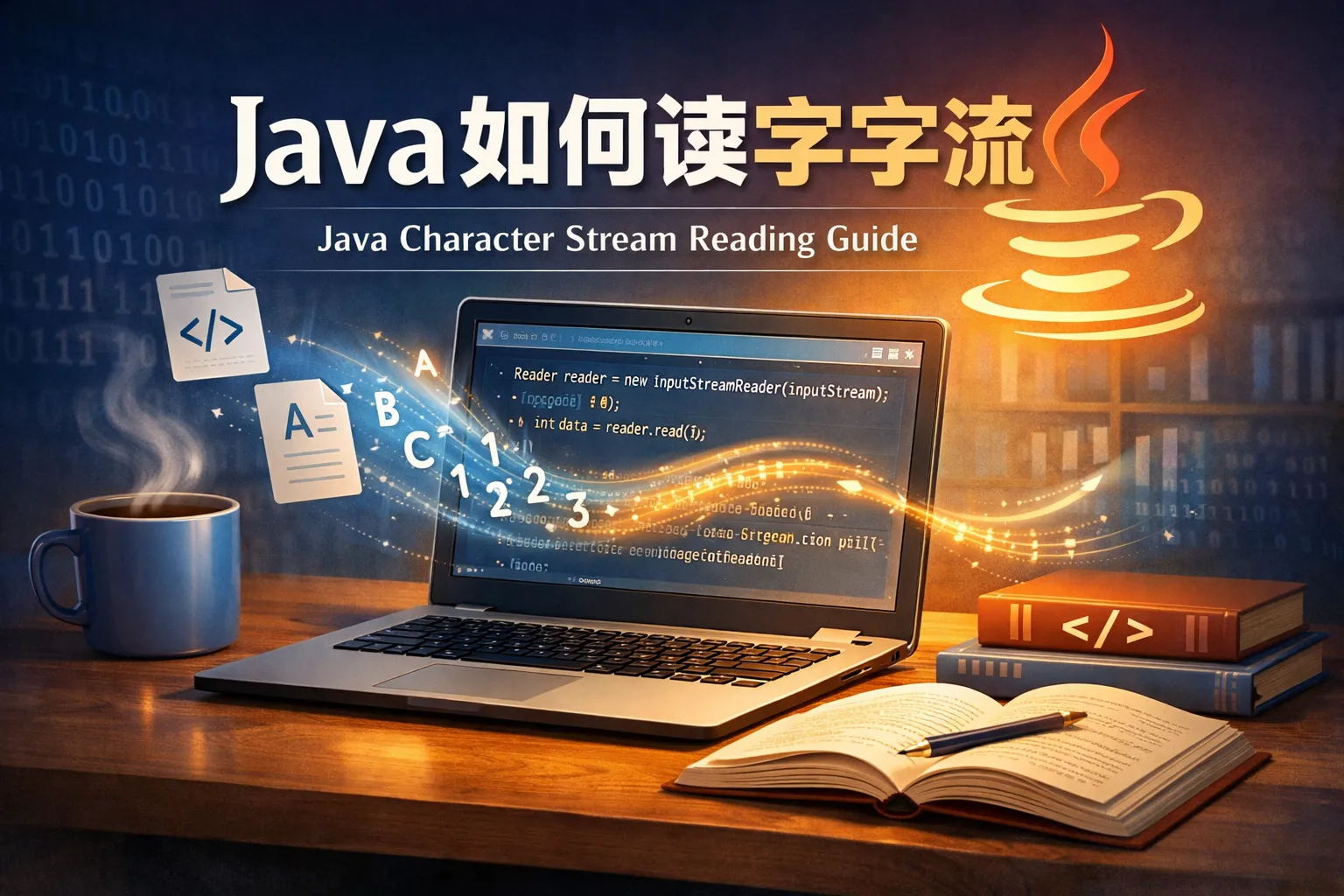 java如何读字符流