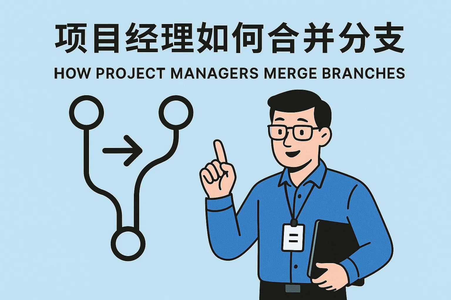 项目经理如何合并分支