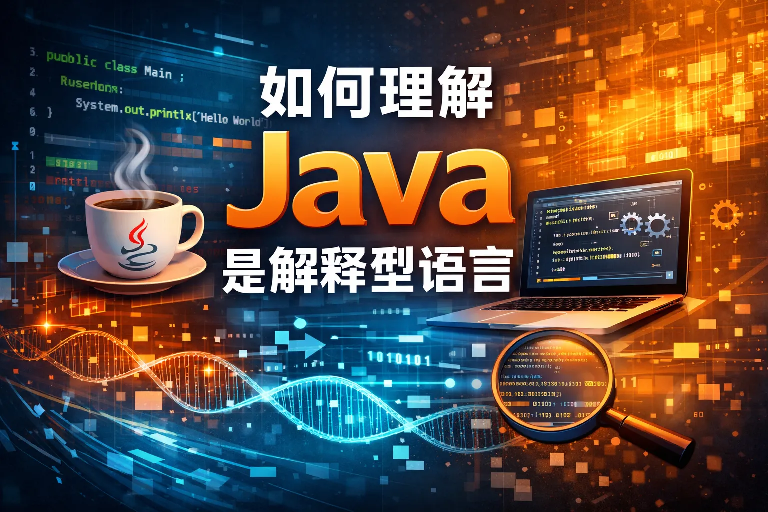 如何理解java是解释型语言