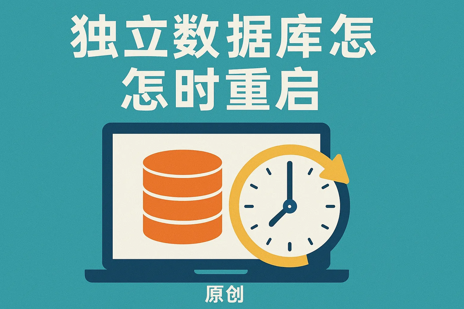 独立数据库怎么定时重启