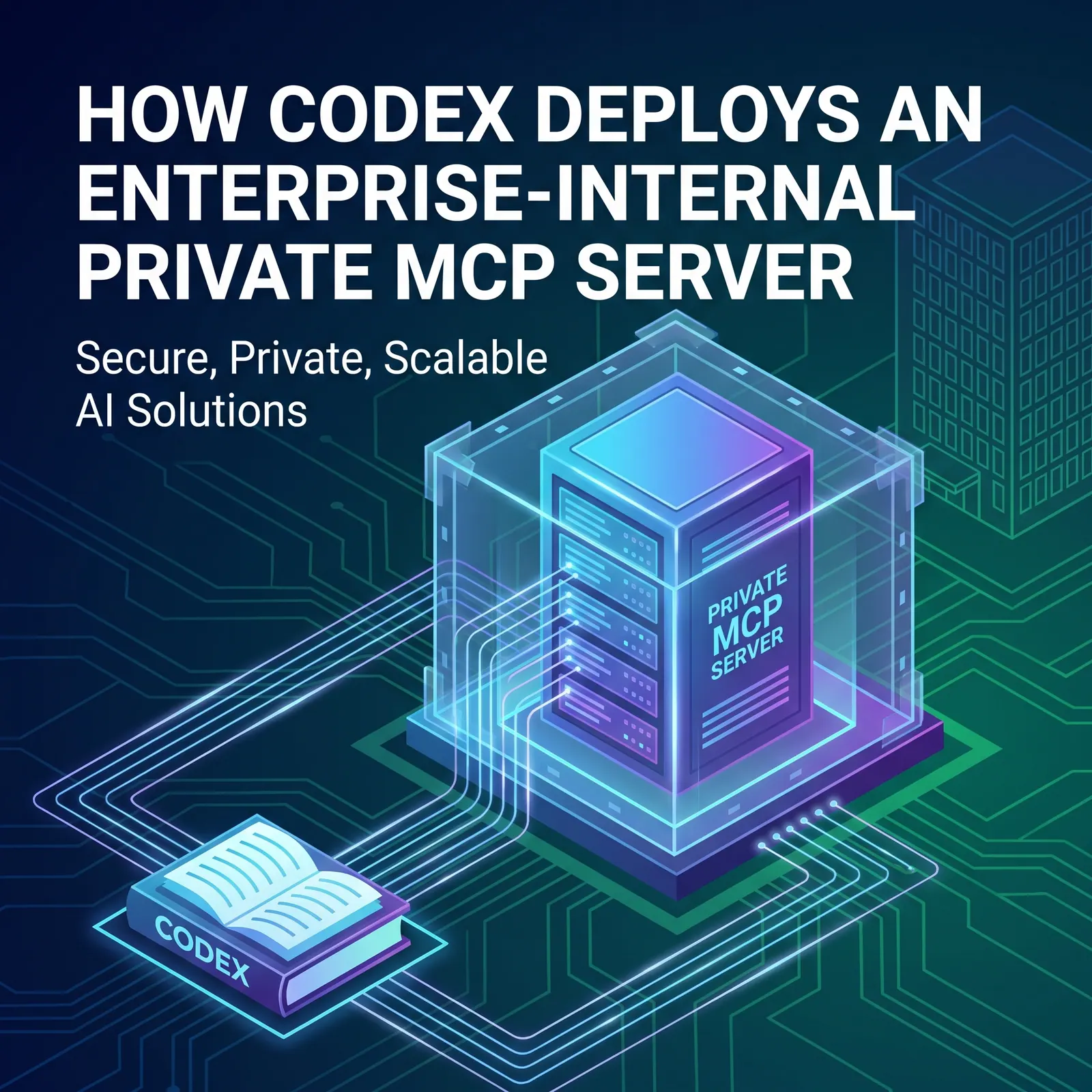 Codex 如何部署企业内部私有 MCP Server