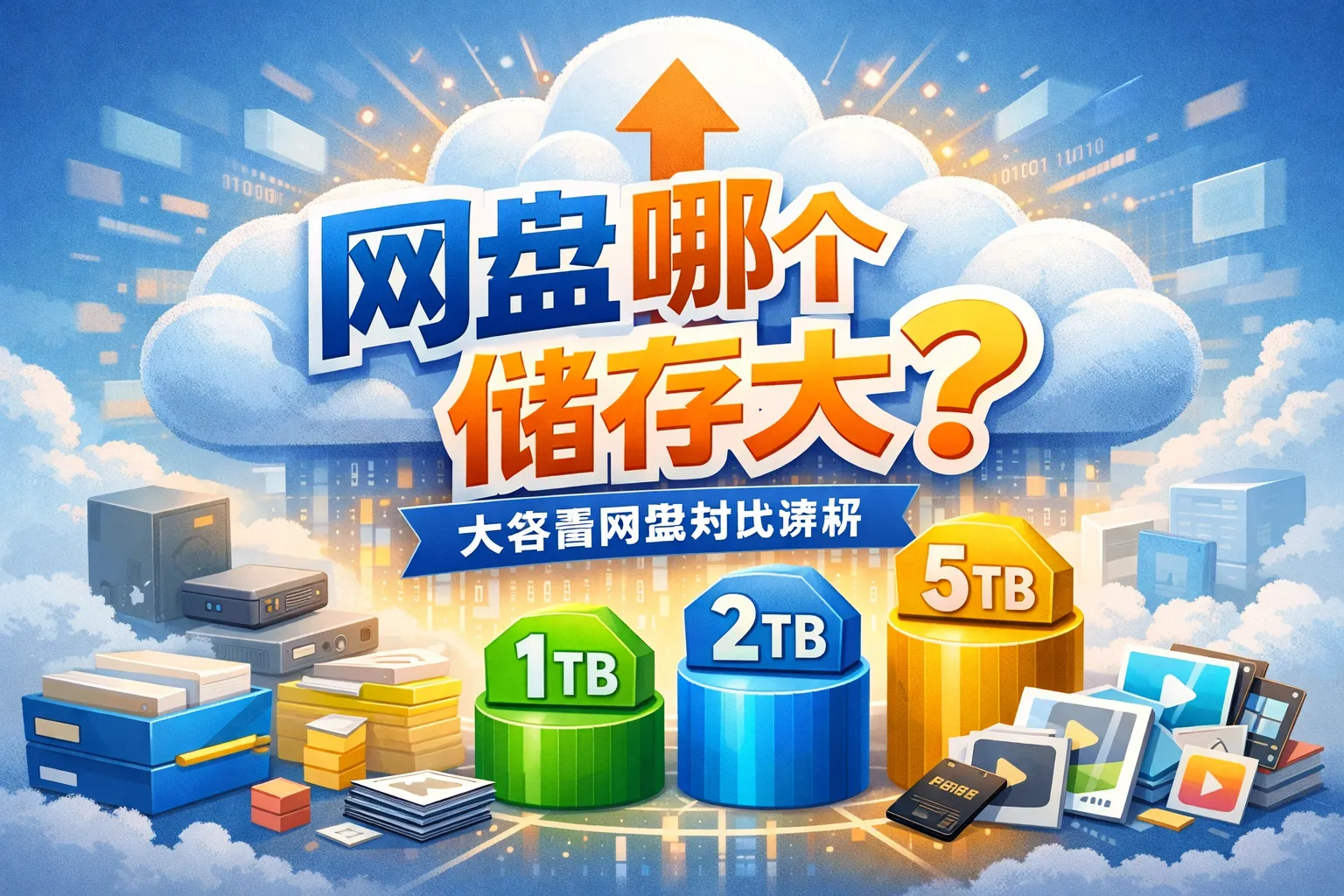 网盘哪个储存大