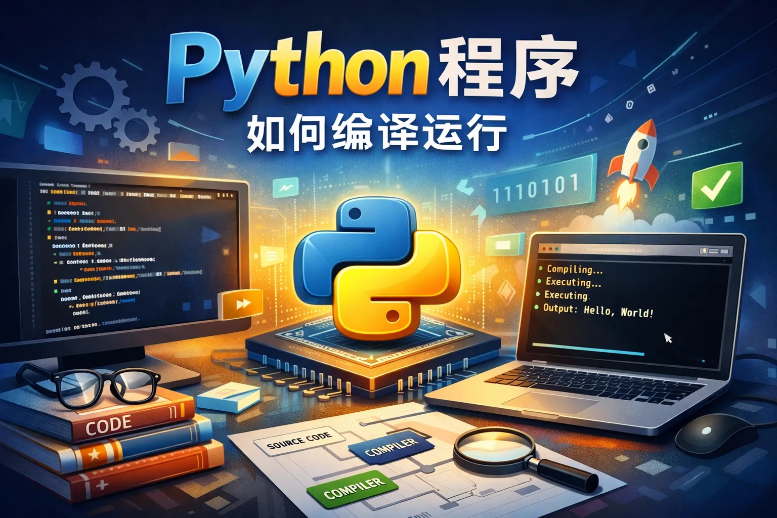 python程序如何编译运行