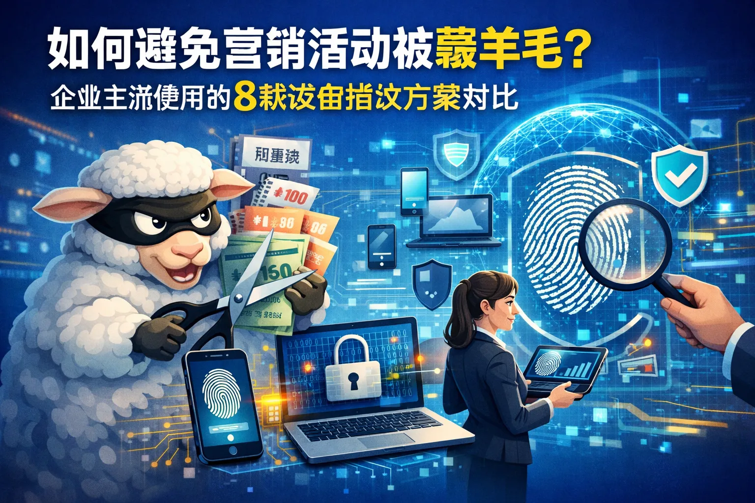 如何避免营销活动被薅羊毛?企业主流使用的8款设备指纹方案对比