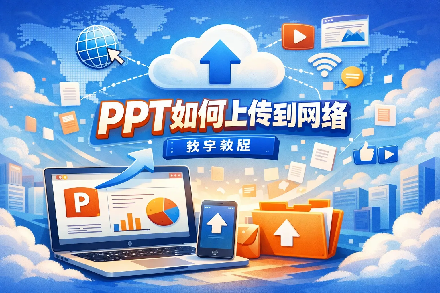 ppt如何上传到网络