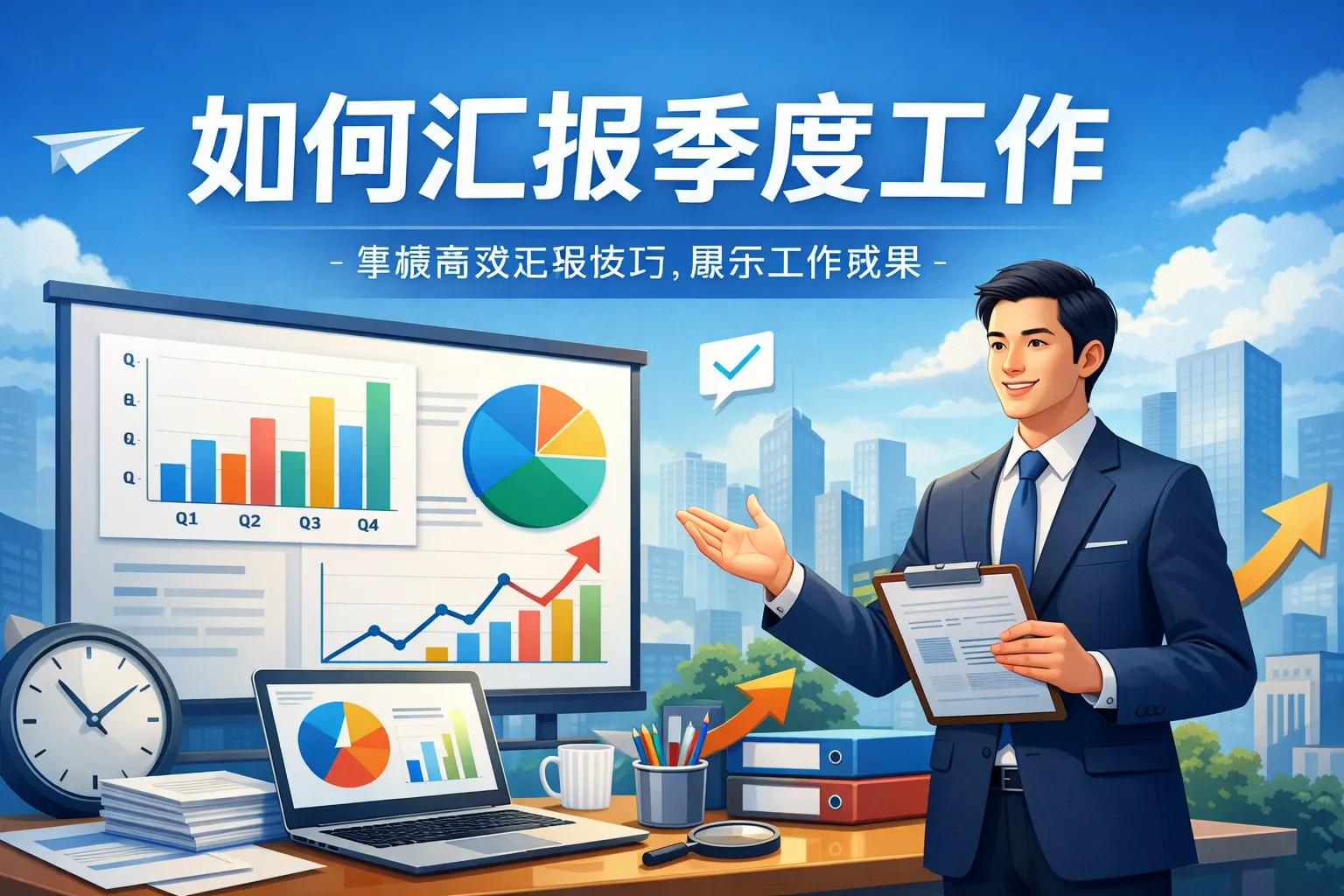 如何汇报季度工作