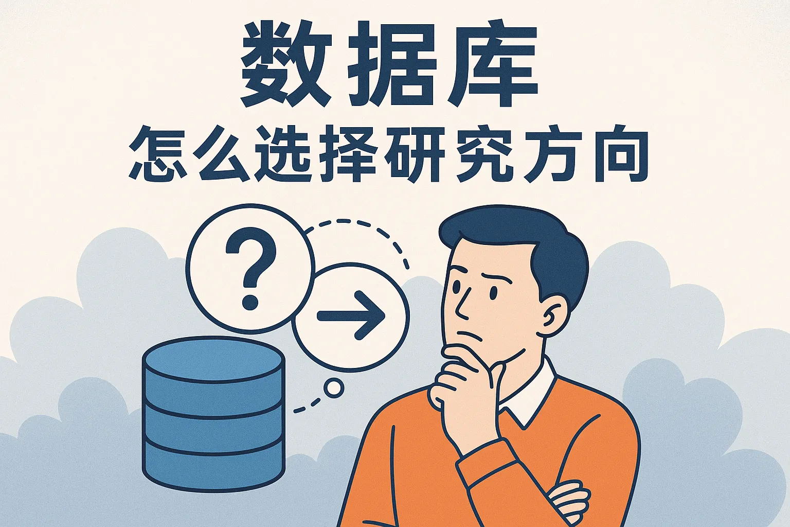 数据库怎么选择研究方向