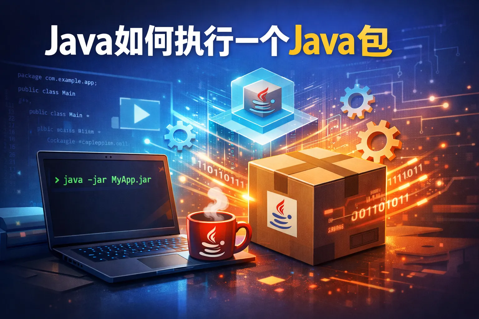 java如何执行一个java包