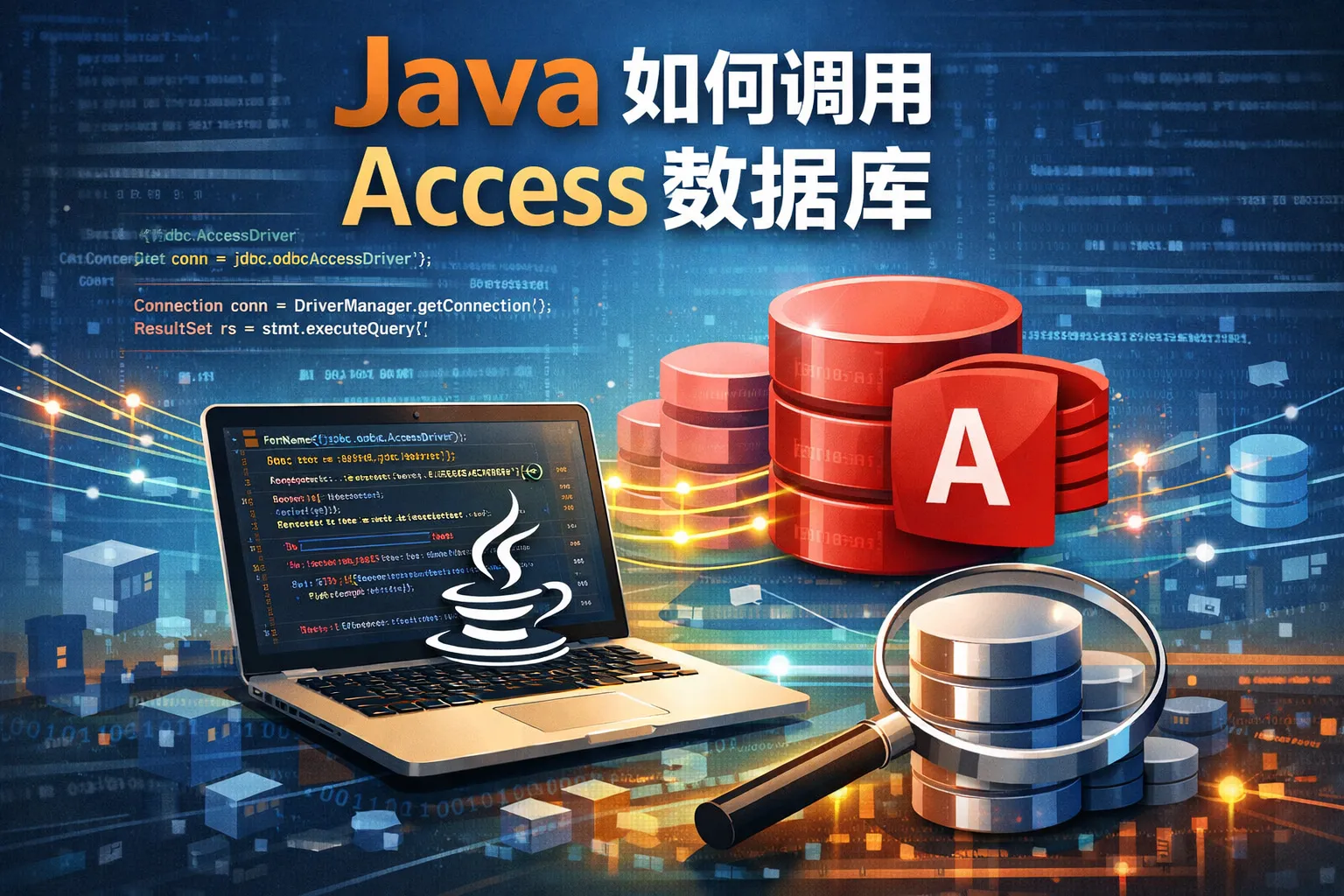 java如何调用access数据库