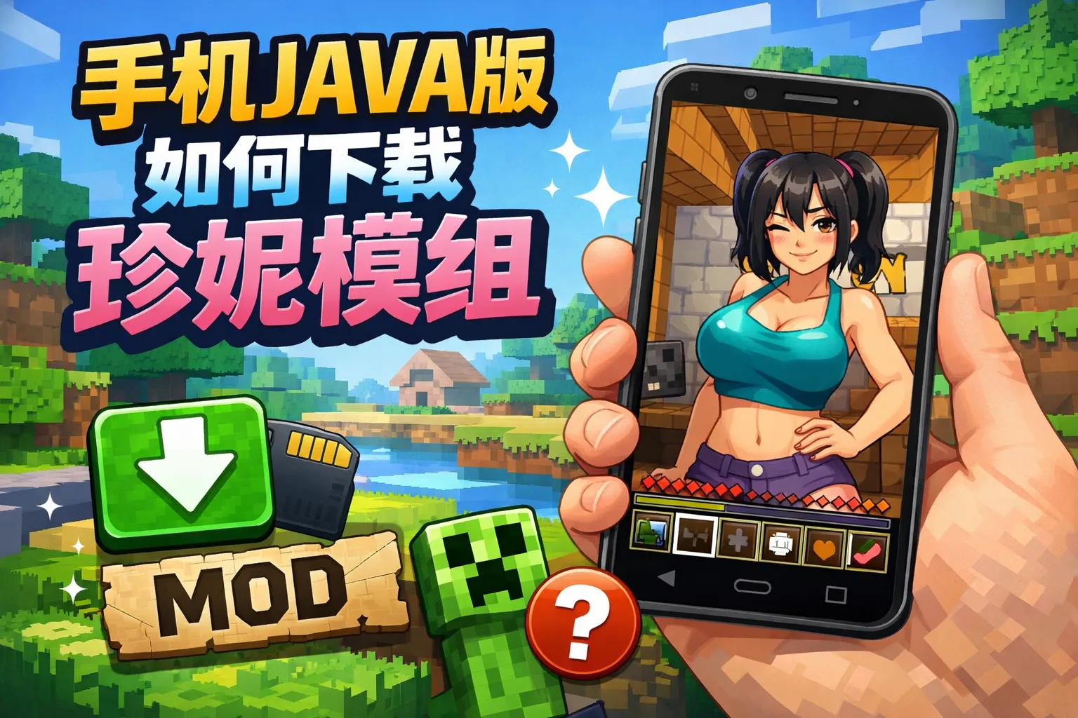 手机java版如何下载珍妮模组
