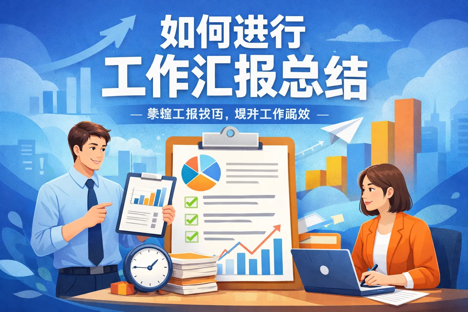 如何进行工作汇报总结