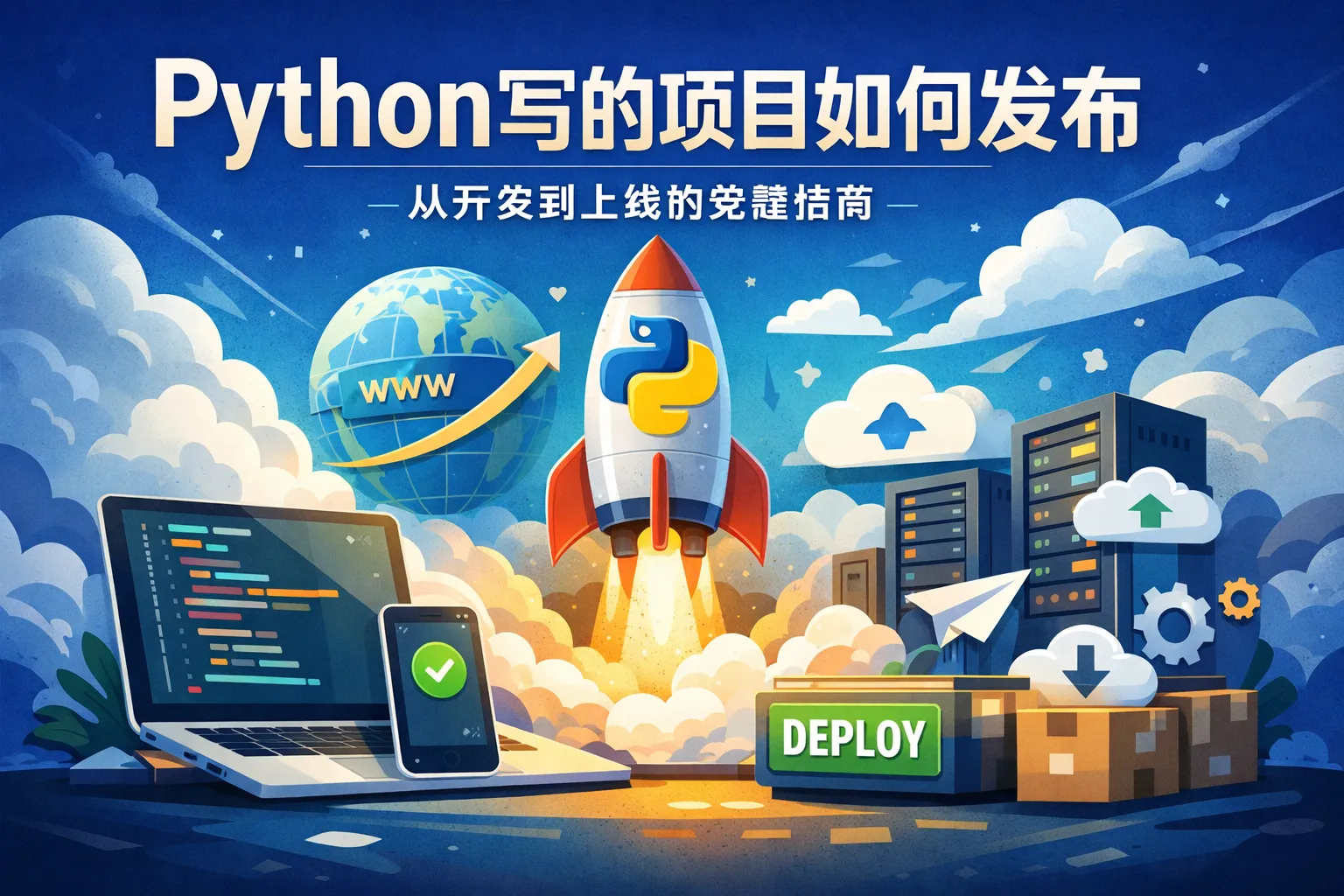 python写的项目如何发布