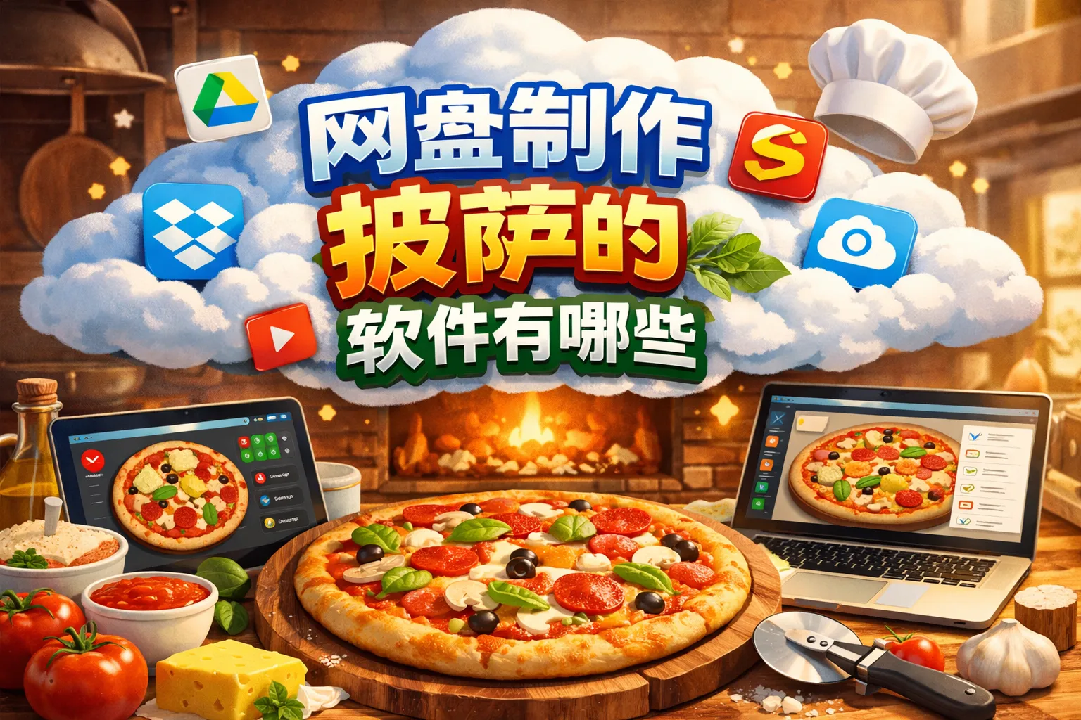 网盘制作披萨的软件有哪些