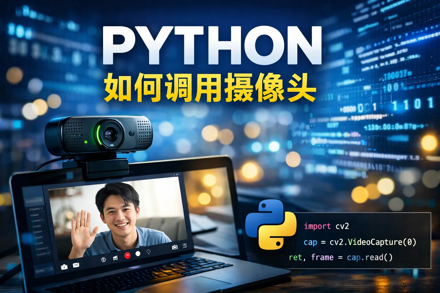 python如何调用摄像头