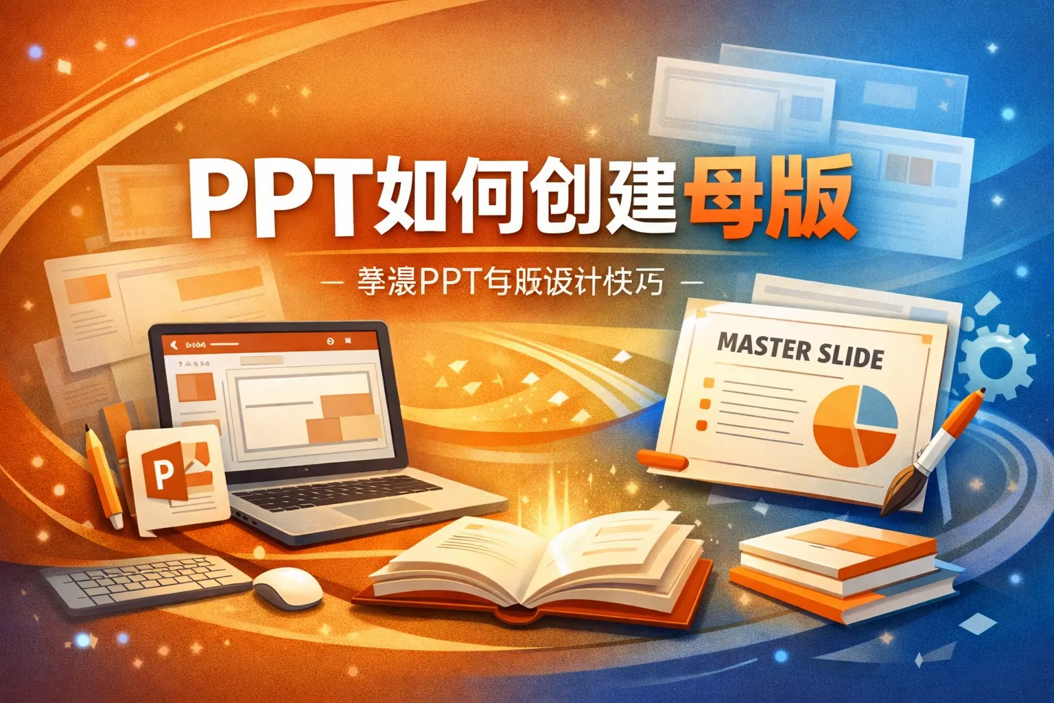 ppt如何创建母版