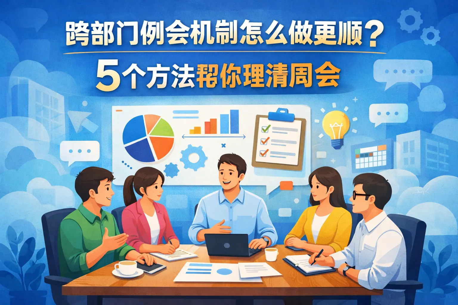 跨部门例会机制怎么做更顺?5个方法帮你理清周会