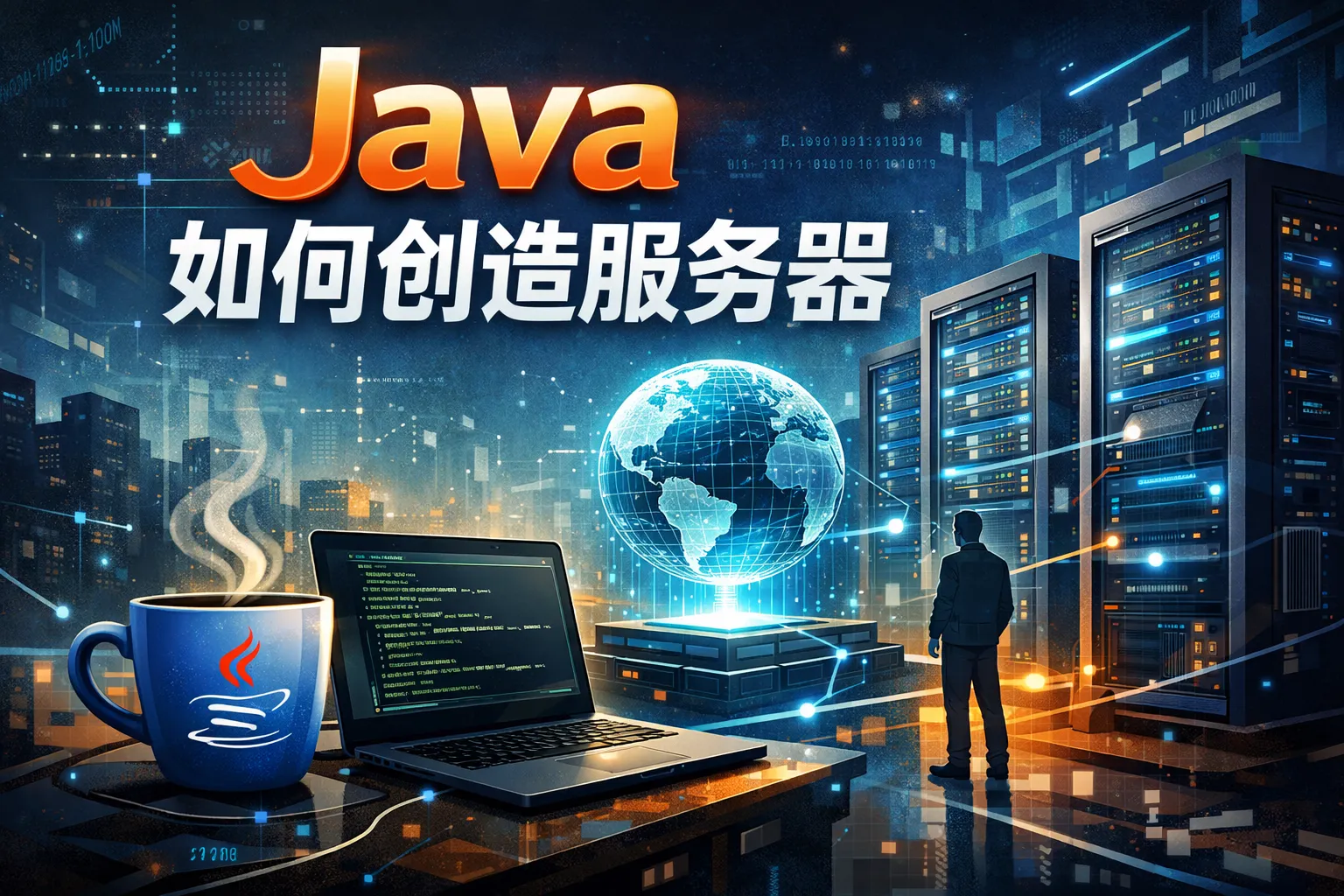 java如何创造服务器