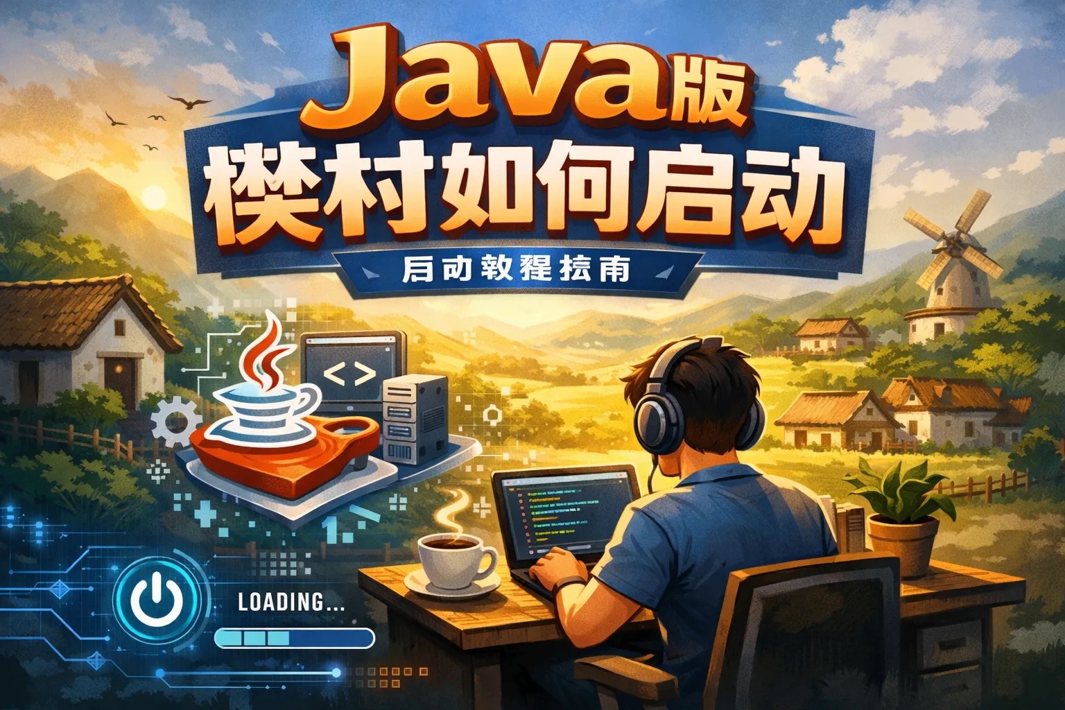 java版樊村如何启动