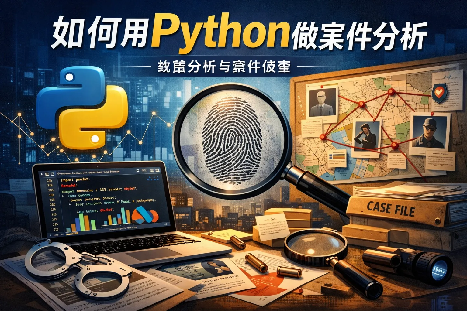 如何用python做案件分析