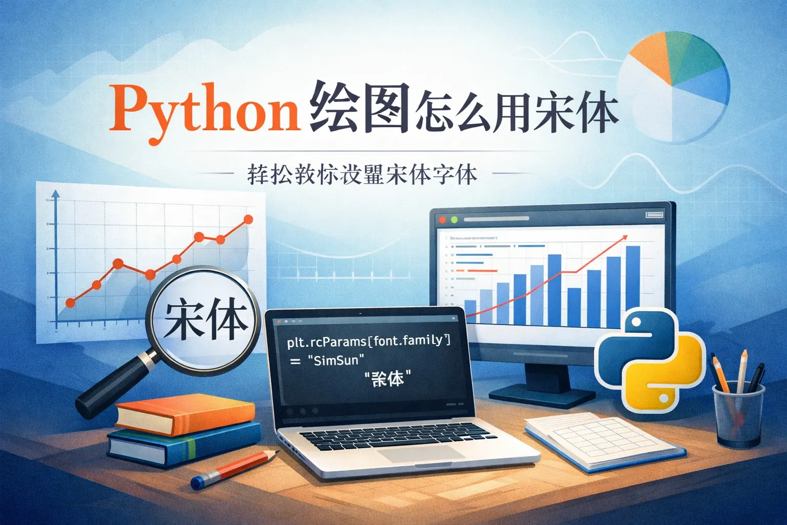 python绘图怎么用宋体