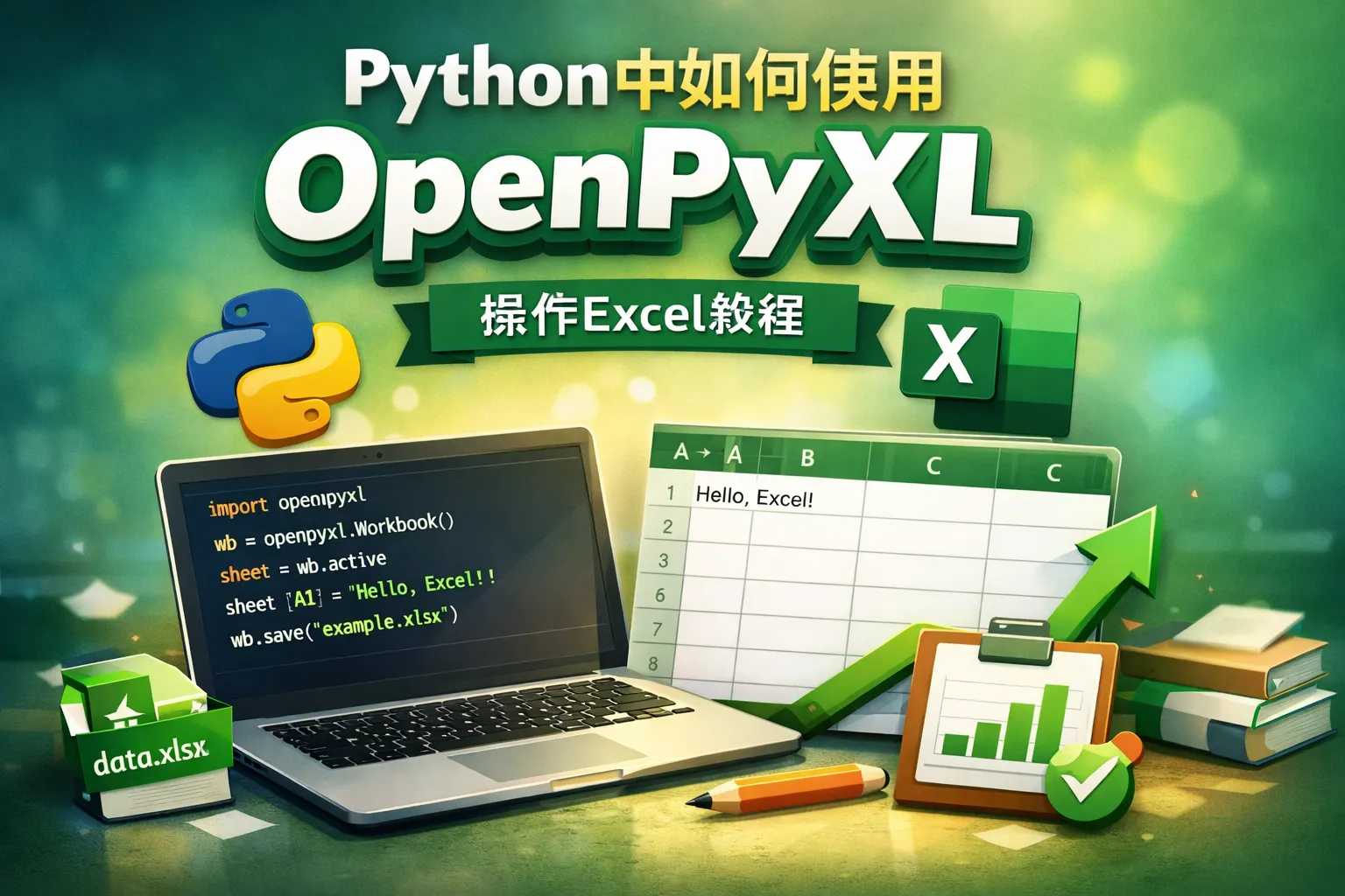 python中如何使用openpyxl