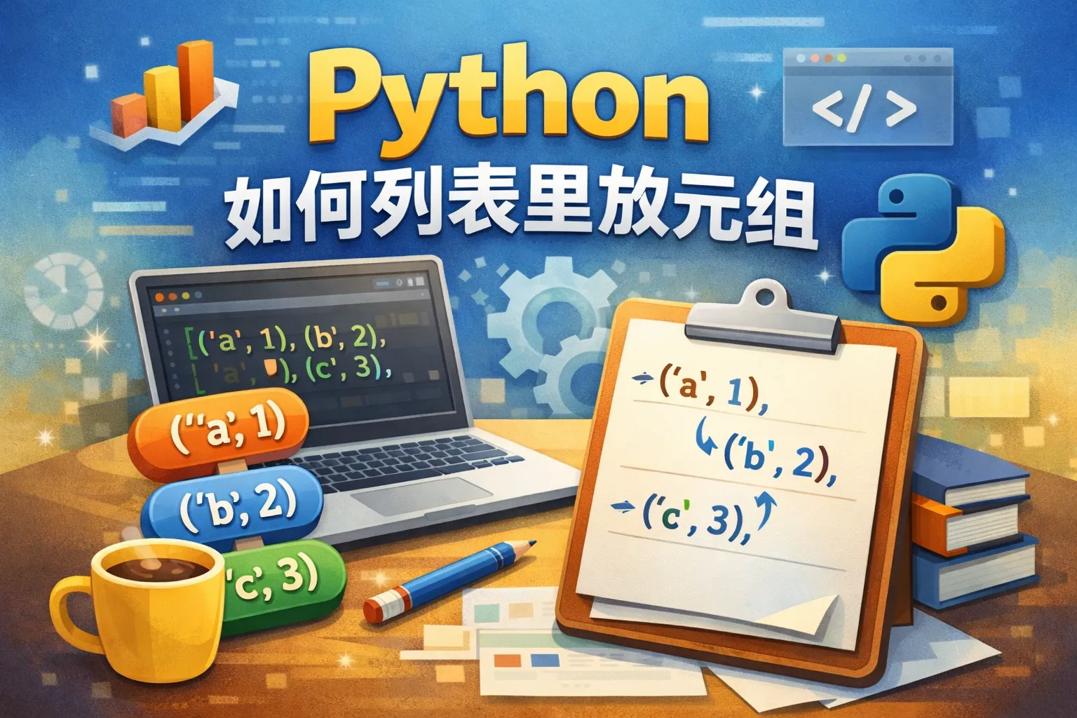 python如何列表里放元组
