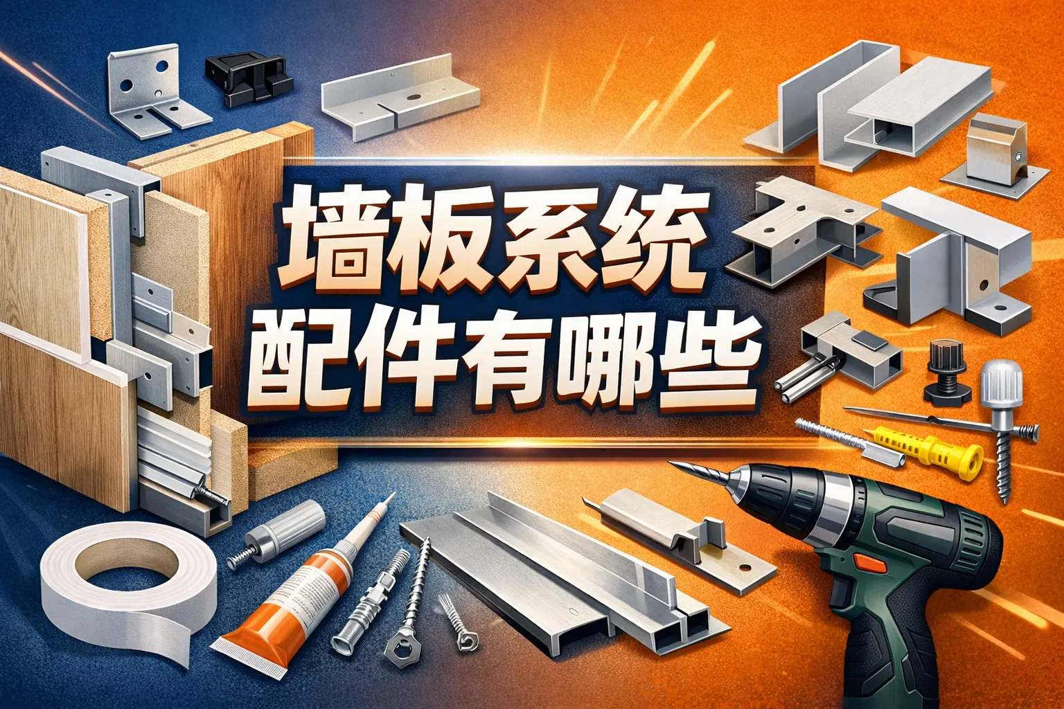 墙板系统配件有哪些